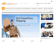 Tablet Screenshot of ozautoelectrics.com